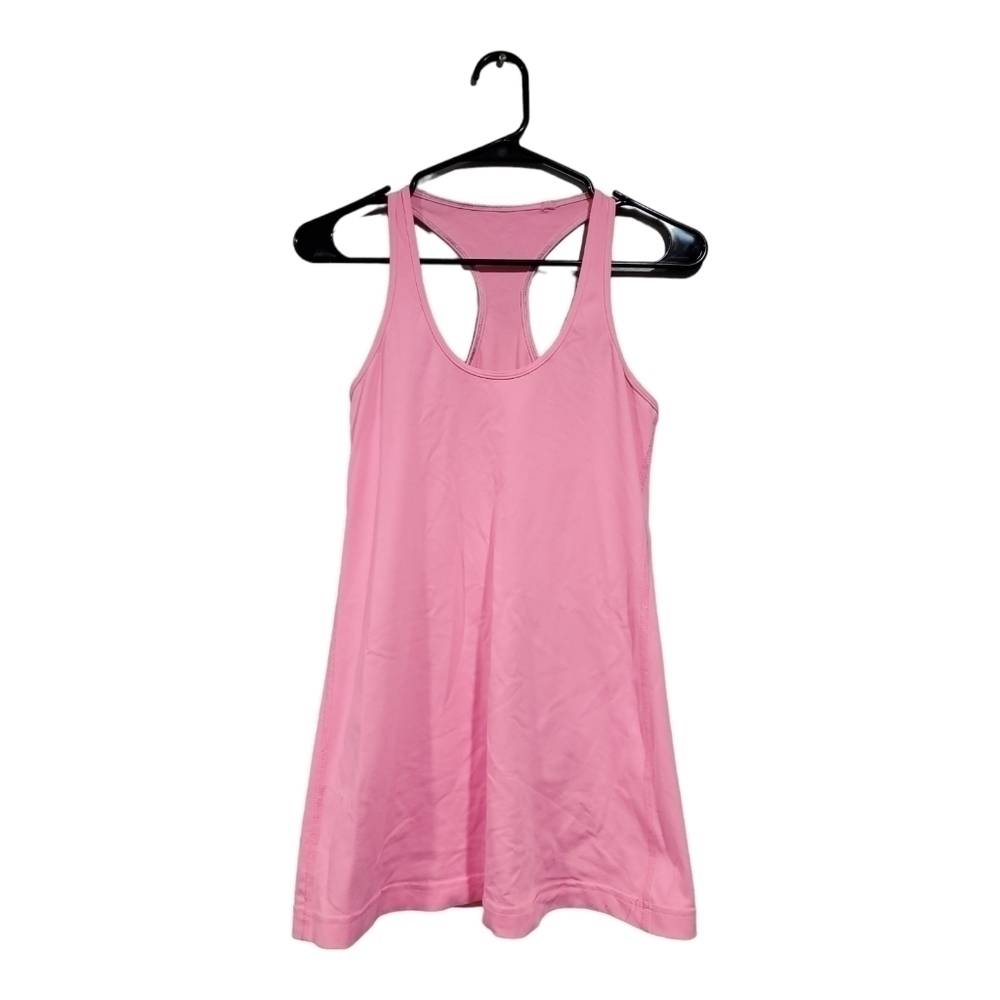 Lululemon Women's Tank Top Racerback Pink Gym Athletic *measurements in …